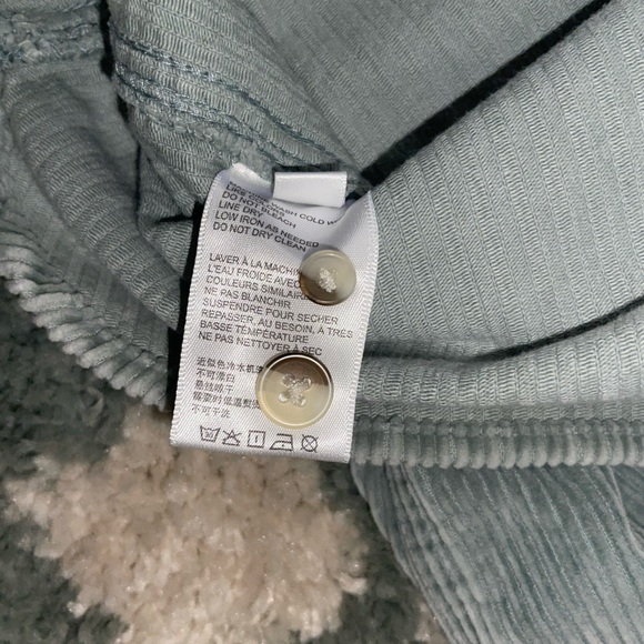 Sage Green Corduroy Shirt from Urban Outfitters - Picture 6 of 7